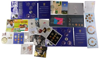 Lot 597 - A group of coin collectors packs, comprising...