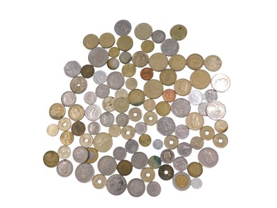 Lot 644 - A group of mixed foreign coinage.