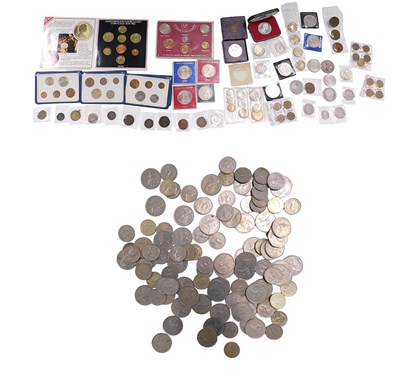 Lot 645 - A group of mixed coinage, to include...
