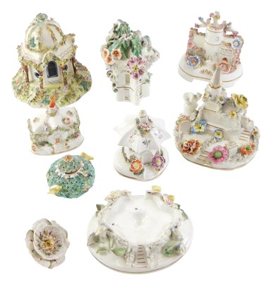 Lot 226 - A collection of eight 19thC Staffordshire...