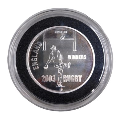 Lot 655 - A Westminster England World Rugby Team 2003...