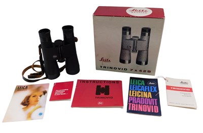 Lot 674 - A set of Leitz Wetzlar binoculars, Trinovid...