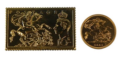 Lot 582 - A Royal Mint St George and the Dragon gold...