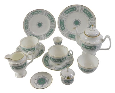 Lot 246 - A Coalport Revelry Adam Green pattern part tea...