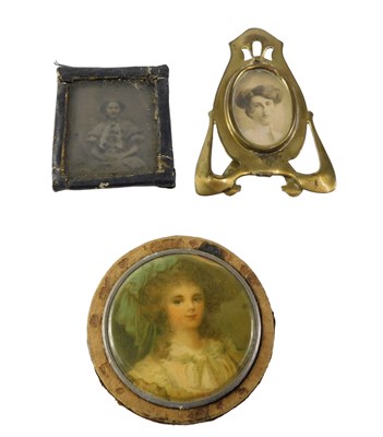 Lot 538 - Miniature photographs, comprising an Art...