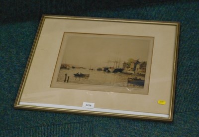 Lot 2226 - EH Barleu (20thC School). Figures and fishing...