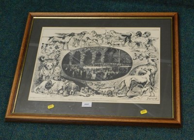 Lot 2227 - After Pranishnikoff. Sketches at the Dog Show...