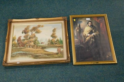 Lot 2236 - Two pictures, comprising Sir Joseph Banks and...
