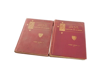 Lot 438 - Brown (Robert) NOTES ON THE EARLIER HISTORY OF...