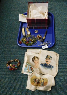 Lot 2220 - Assorted costume jewellery, comprising 60s and...
