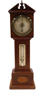 Lot 706 - An Edwardian mahogany and simulated marquetry...