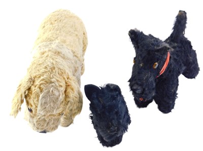 Lot 269 - Three plush jointed dogs, comprising Jungle...