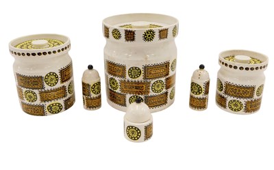 Lot 709 - A graduated set of three Portmeirion Talisman...