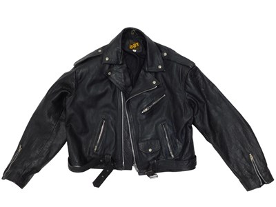 Lot 793 - A BOY size 50 Chaos and Life black leather...