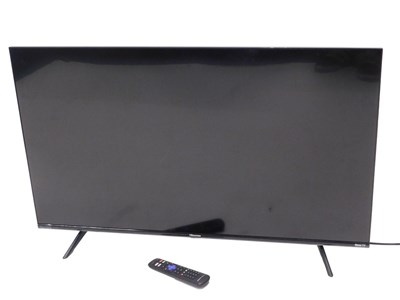 Lot 807 - A Hisense 43" LCD TV, with remote.
