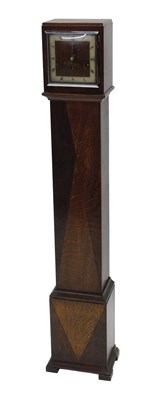 Lot 783 - An Art Deco grandmother clock, in oak...