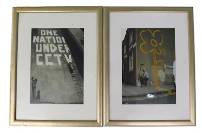 Lot 835 - LBS after Banksy. Pollard Street, photograph,...