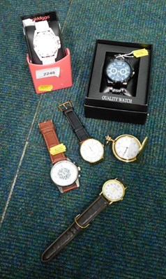 Lot 2248 - A quantity of fashion watches, to include...