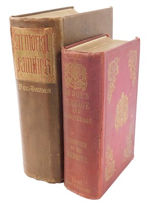 Lot 848 - Lodge's Peerage and Baronetage, published 1891,...