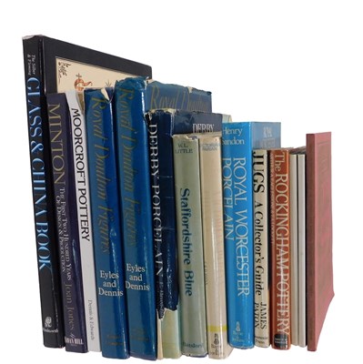 Lot 851 - Various books relating to ceramics and...