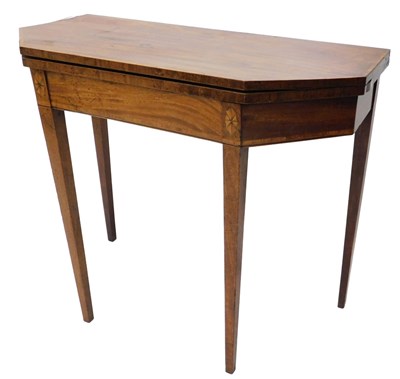 Lot 970 - An early 19thC mahogany and tulipwood...