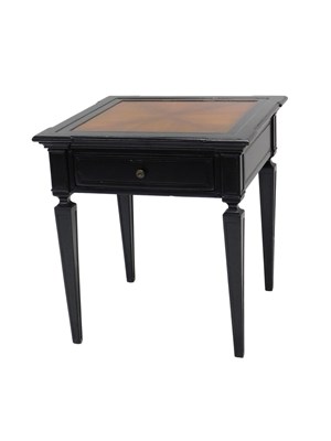 Lot 939 - A Continental ebonised and walnut occasional...