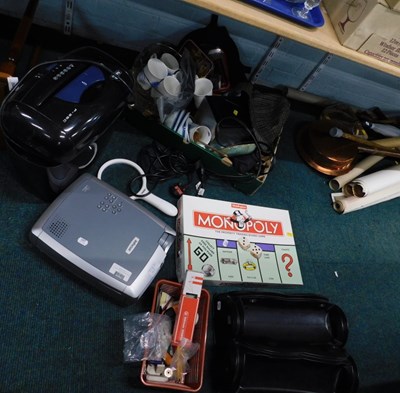 Lot 2045a - General household effects, to include Monopoly...