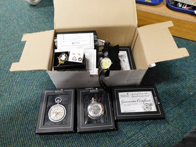 Lot 2199 - Assorted watches and time pieces, to include...