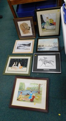 Lot 2183a - Various pictures, prints, etc., to include...