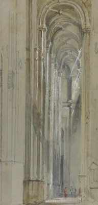 Lot 297 - John Burgess (1814-1874). North Aisle, Lens...