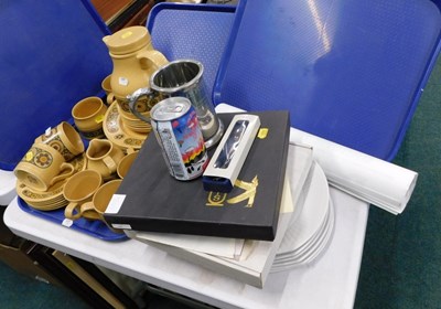 Lot 2172c - A Kilncraft service, tankard, plates, etc.