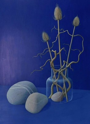 Lot 294 - Rob Milliken (b.1948). How can we help, egg...