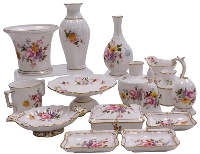Lot 35 - A group of Royal Crown Derby porcelain Derby...