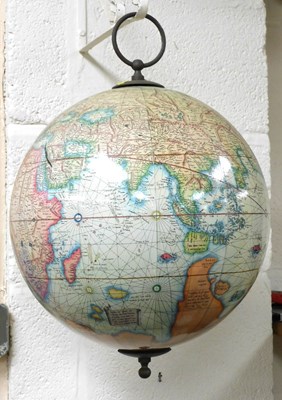 Lot 41 - A reproduction terrestrial globe, after...