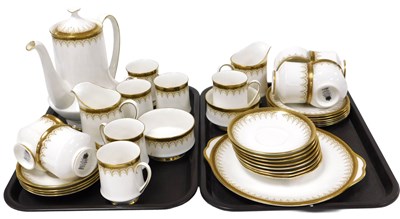 Lot 46 - A Paragon porcelain Athena pattern part tea...
