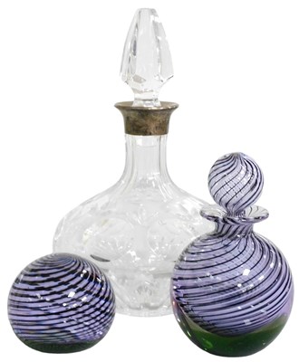 Lot 65 - A Caithness cut glass Curio pattern scent...