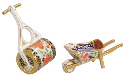 Lot 71 - A Royal Crown Derby Imari porcelain model of a...
