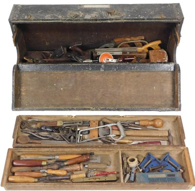 Lot 241 - An early 20thC carpenter's tool...