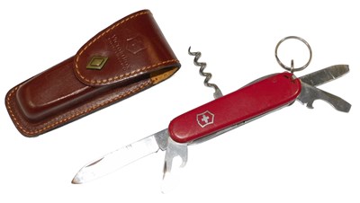 Lot 298 - A Victorinox Swiss army knife, with eight...