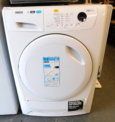 Lot 1025 - A Zanussi 8kg tumble dryer. Buyer Note:...