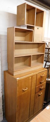 Lot 1027 - A mid century oak compactum, by E Gomme, with...