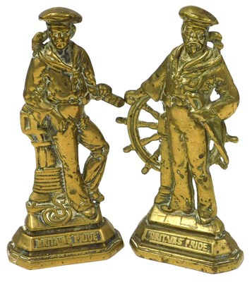Lot 293 - A pair of early 20thC Britain's Pride brass...
