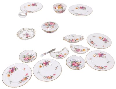 Lot 348 - A group of Royal Crown Derby porcelain Derby...
