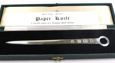 Lot 389 - An Elizabeth II silver reproduction of a...
