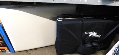 Lot 1160 - A Serenity Beauty portable massage table, in...