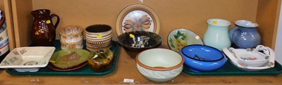 Lot 2036 - Studio pottery, to include bowls, jardinieres,...