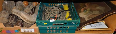 Lot 2038 - Various turned and other furniture parts,...