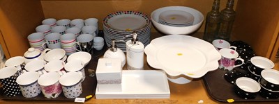 Lot 2049 - Various dinner plates, mugs, cake stand, etc....
