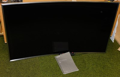 Lot 2070 - A Samsung number 6 series 49" curved...