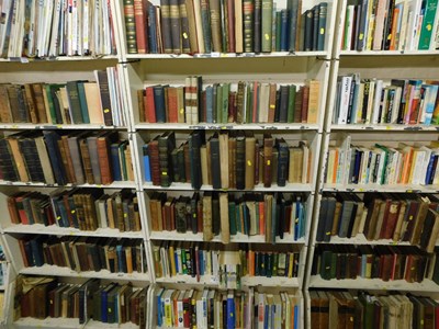 Lot 1214 - Various books. Some 19thC leather bindings, to...